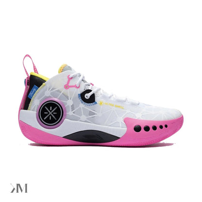 Li-Ning Wade Shadow 3 On Court White Pink