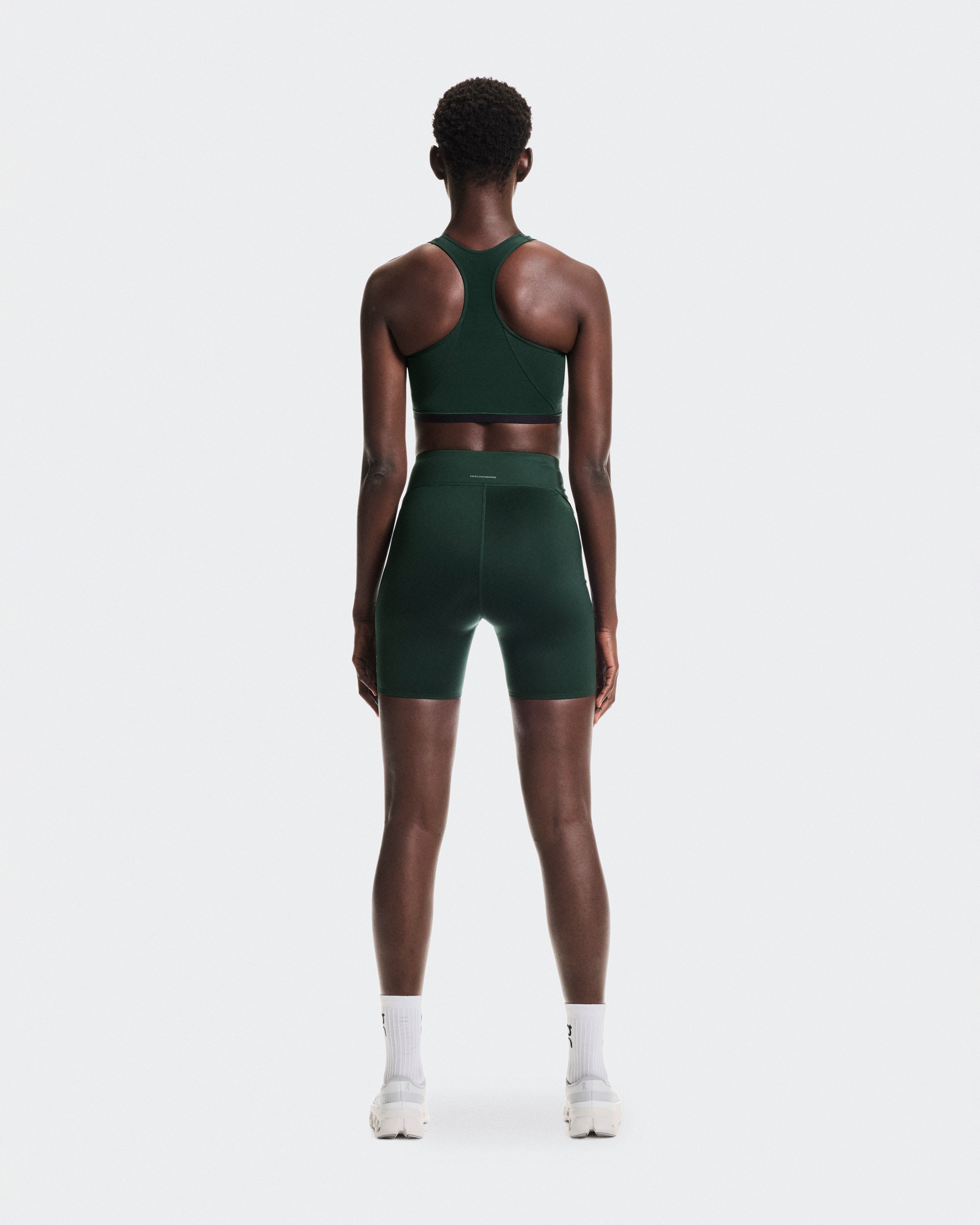 On Train Tights Short Obsidian (Women'S)