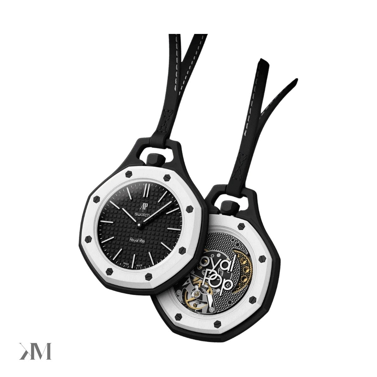 Audemars Piguet x Swatch Royal Pop Ocho Negro, dial