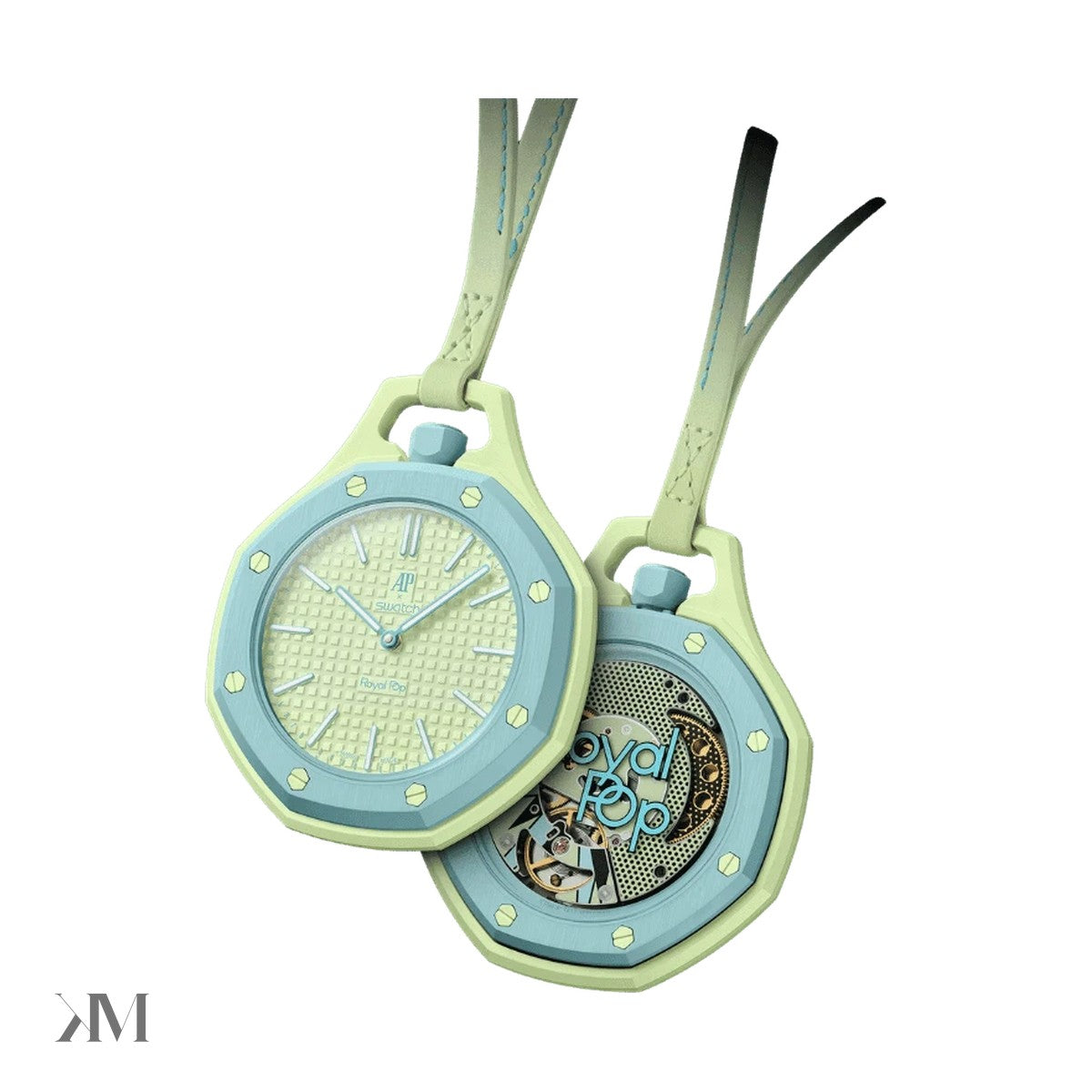 Audemars Piguet x Swatch Royal Pop Blaue Acht, dial