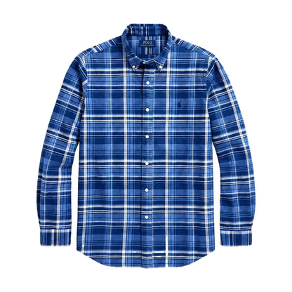 Ralph Lauren Classic fit Plaid Oxford Cotton Shirt