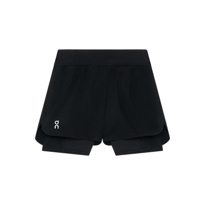 On 3" Court Shorts 2-In-1 Black (Women'S)