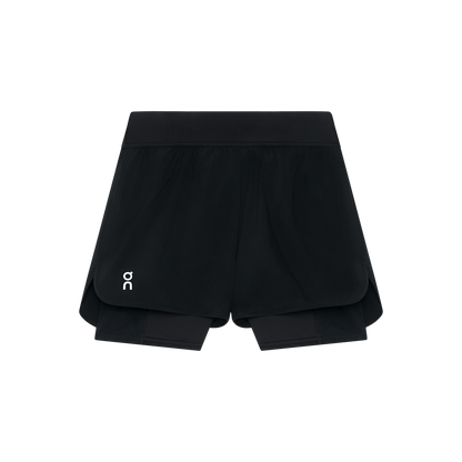On 3" Court Shorts 2-In-1 Black (Women'S)