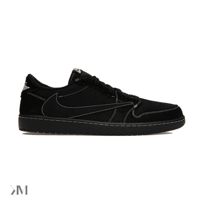 Jordan 1 Retro Low OG SP Travis Scott Black Phantom, side profile