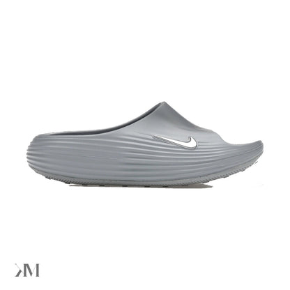 Nike ReactX Rejuven8 Men's Slides Wolf Grey, side profile