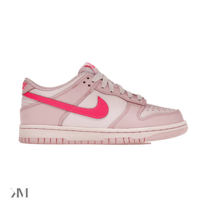 Nike Dunk Low Triple Pink GS, side profile