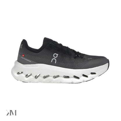On Running Cloudtilt Black Asphalt Men's Shoe, side profile