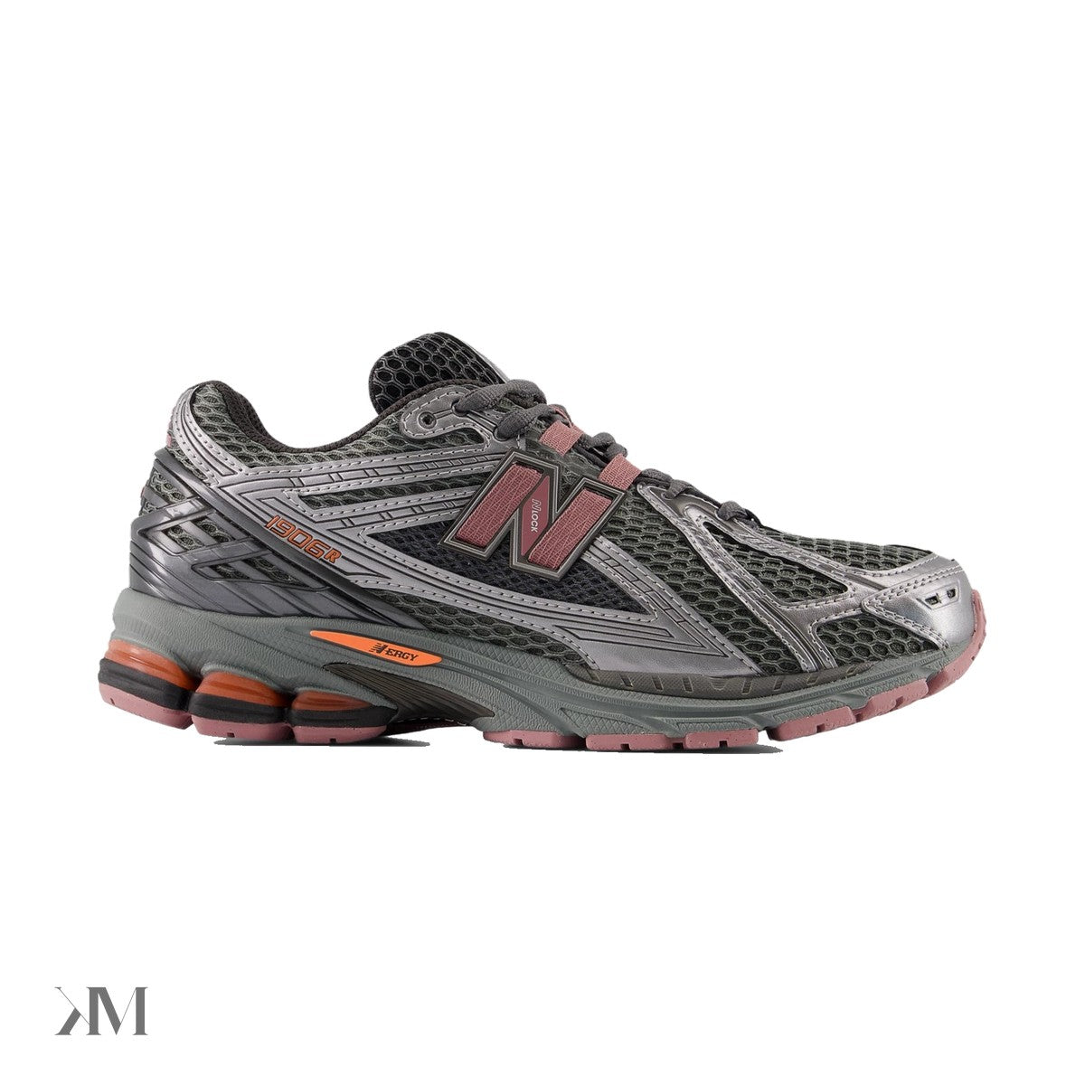 New Balance 1906R Dark Silver Metallic With Rosewood Dark Silver Metallic With Rosewood