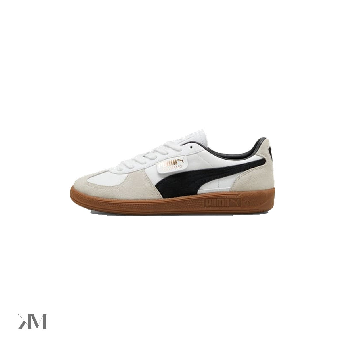 Palermo Leather Sneakers Puma White-Vapor Gray-Gum