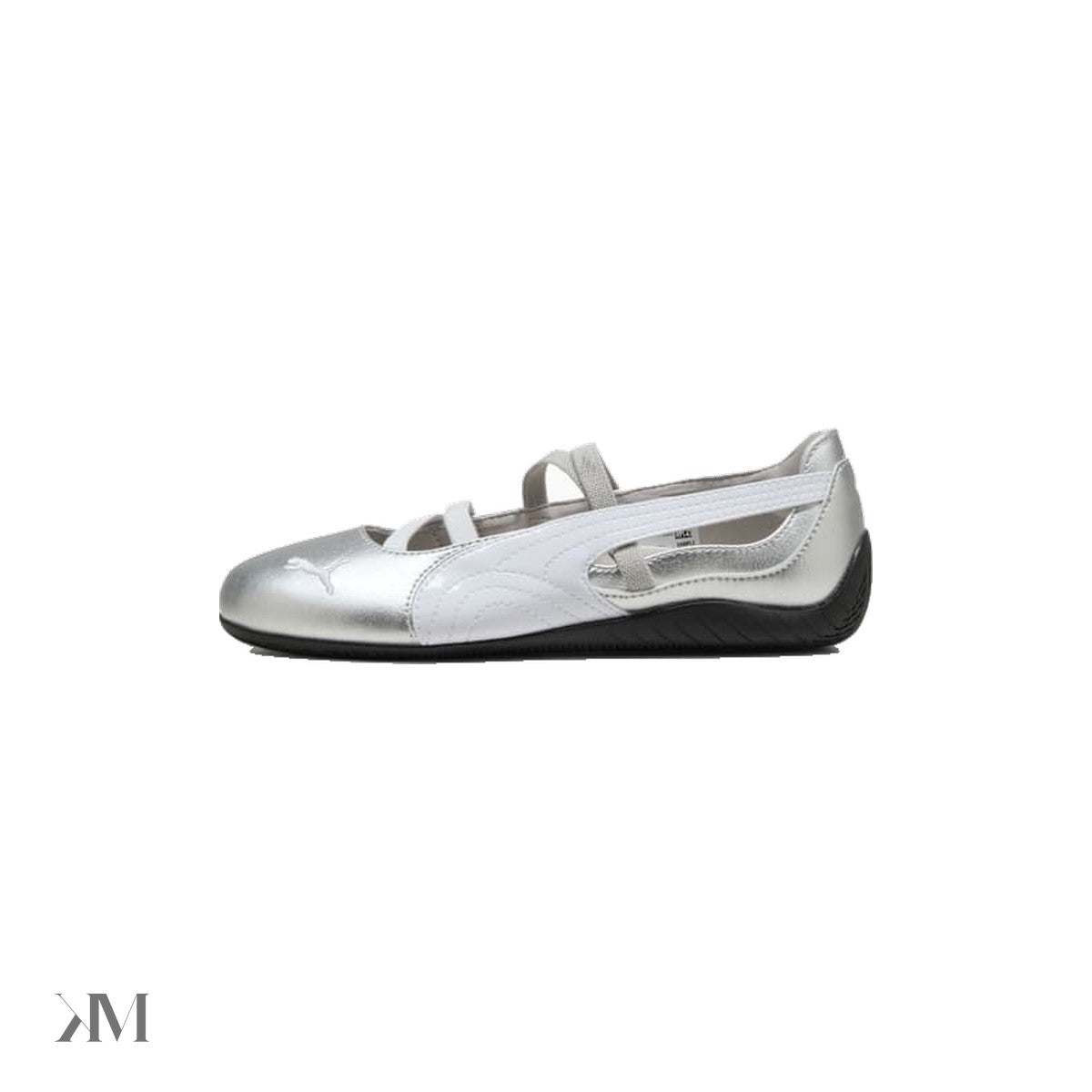 Speedcat Ballet Women'S Metallic Shoes Puma Silver-Puma White