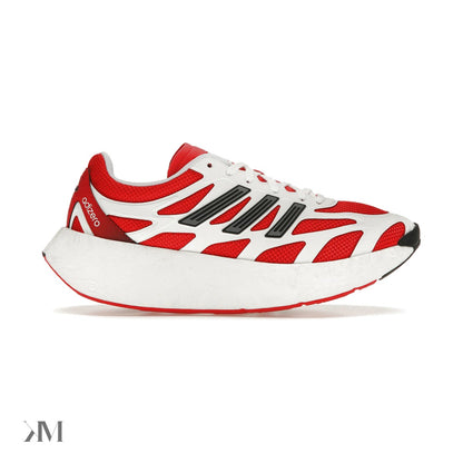 Adidas Adizero Aruku White Pure Ruby, side profile
