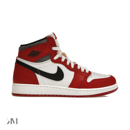 Jordan 1 Retro High OG Chicago Lost and Found, side profile