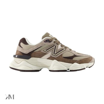 New Balance 9060 Men's Thunder Brown Stoneware, side profile