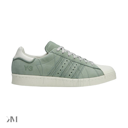 Adidas Y-3 Superstar Silver Green Off White Light Brown