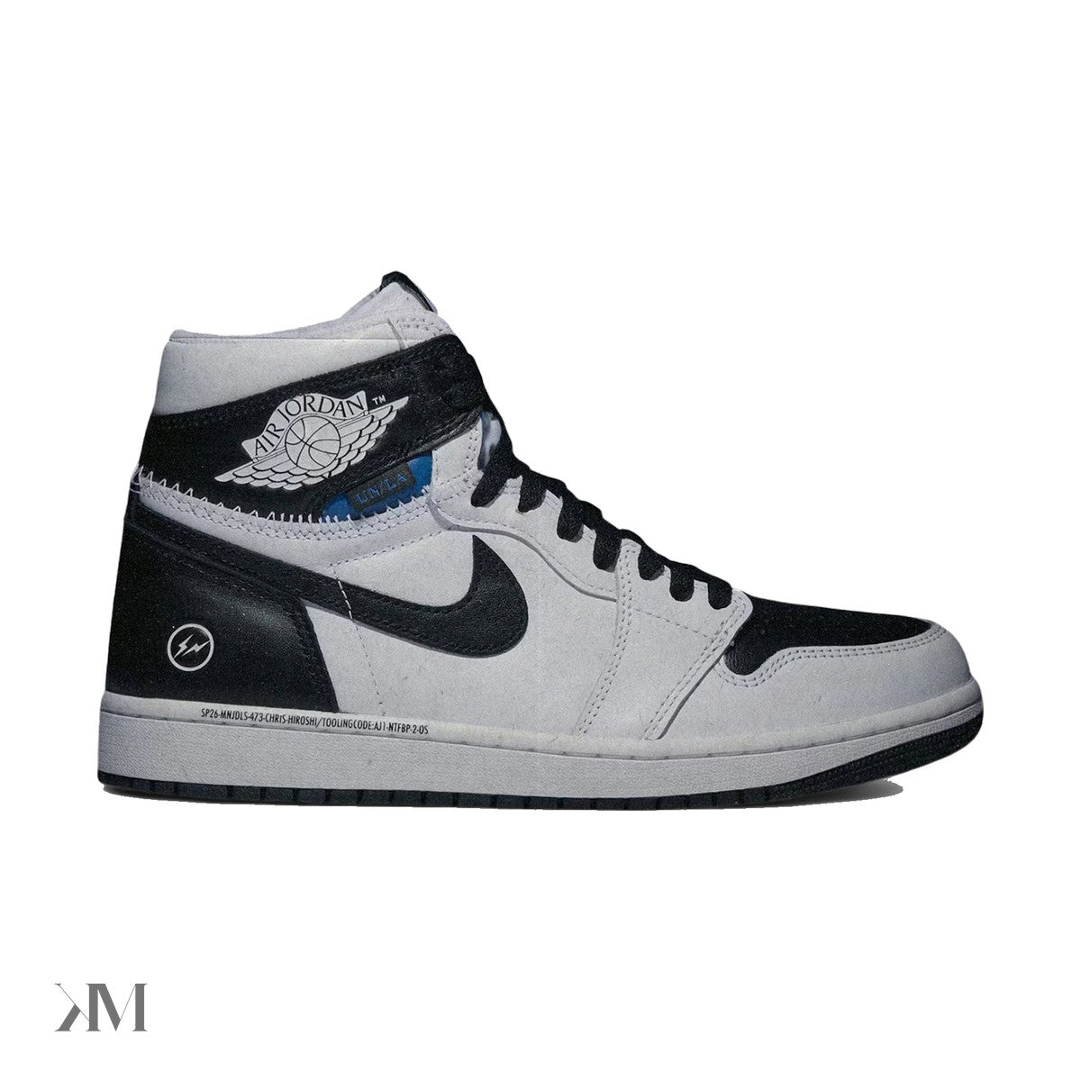 Jordan 1 Retro High Og Sp Fragment X Union La White Black