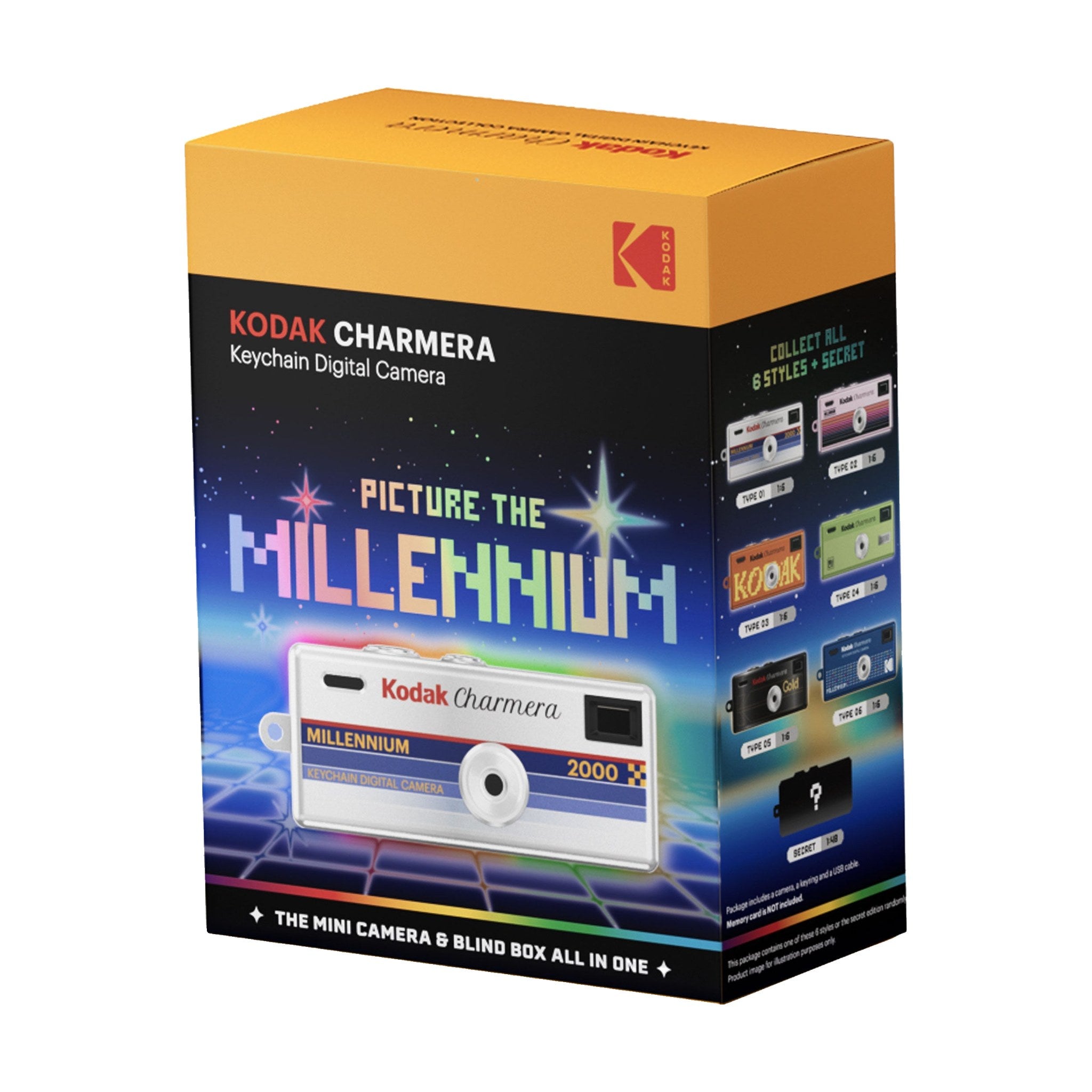Kodak Charmera Keychain Digital Camera Blind Box Collection - Millennium