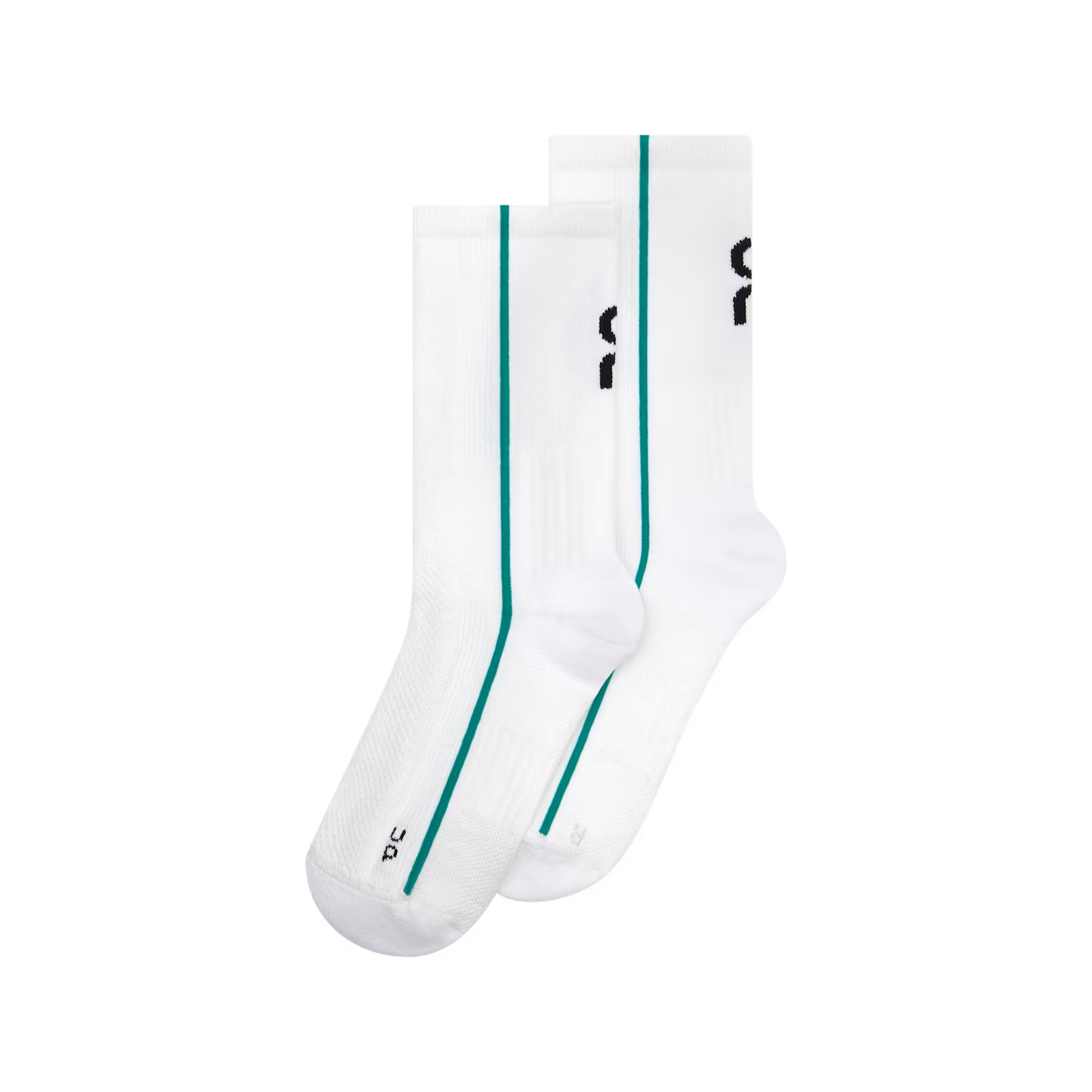 On Court Sock High White | Neem