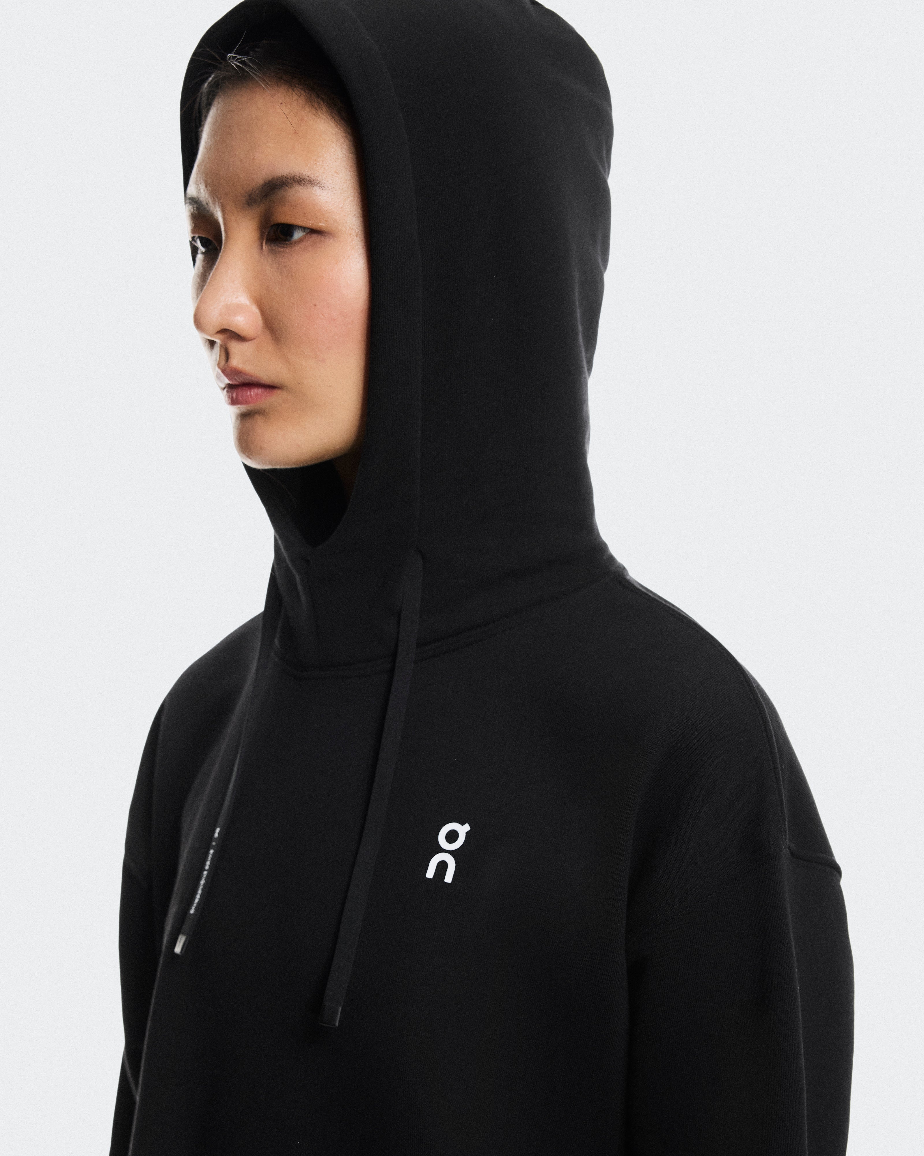 On Club Hoodie Smash Black | Orchid (Women's)
