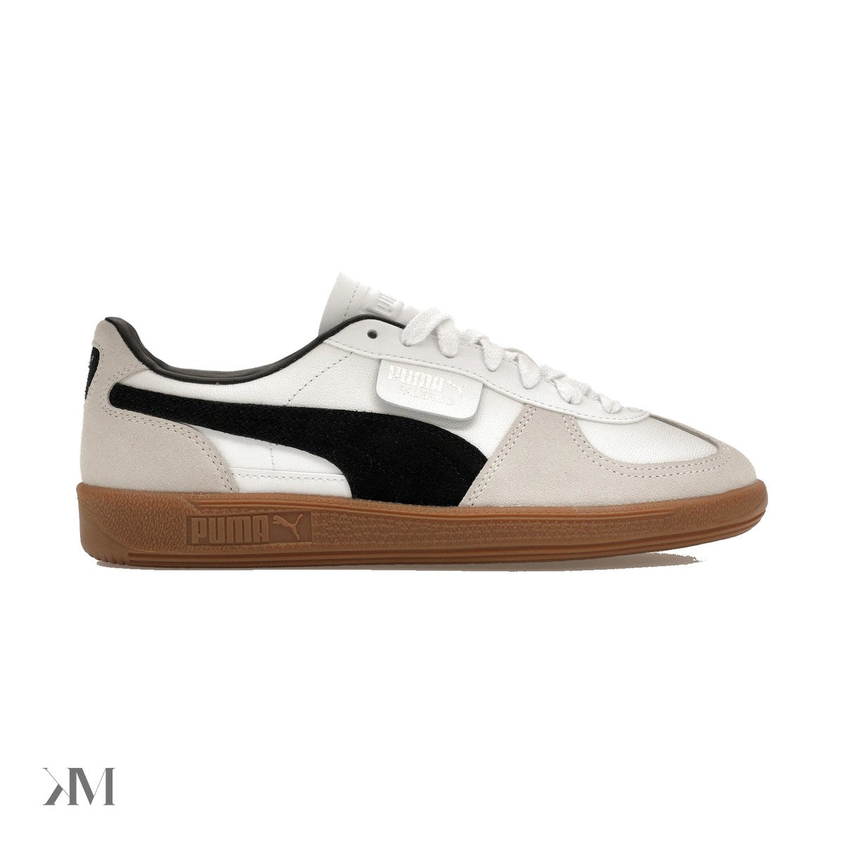 Puma Palermo Leather White Vapor Grey Gum