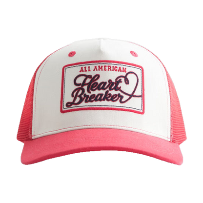 Hollister California Women's All American Heart Breaker Graphic Trucker Hat