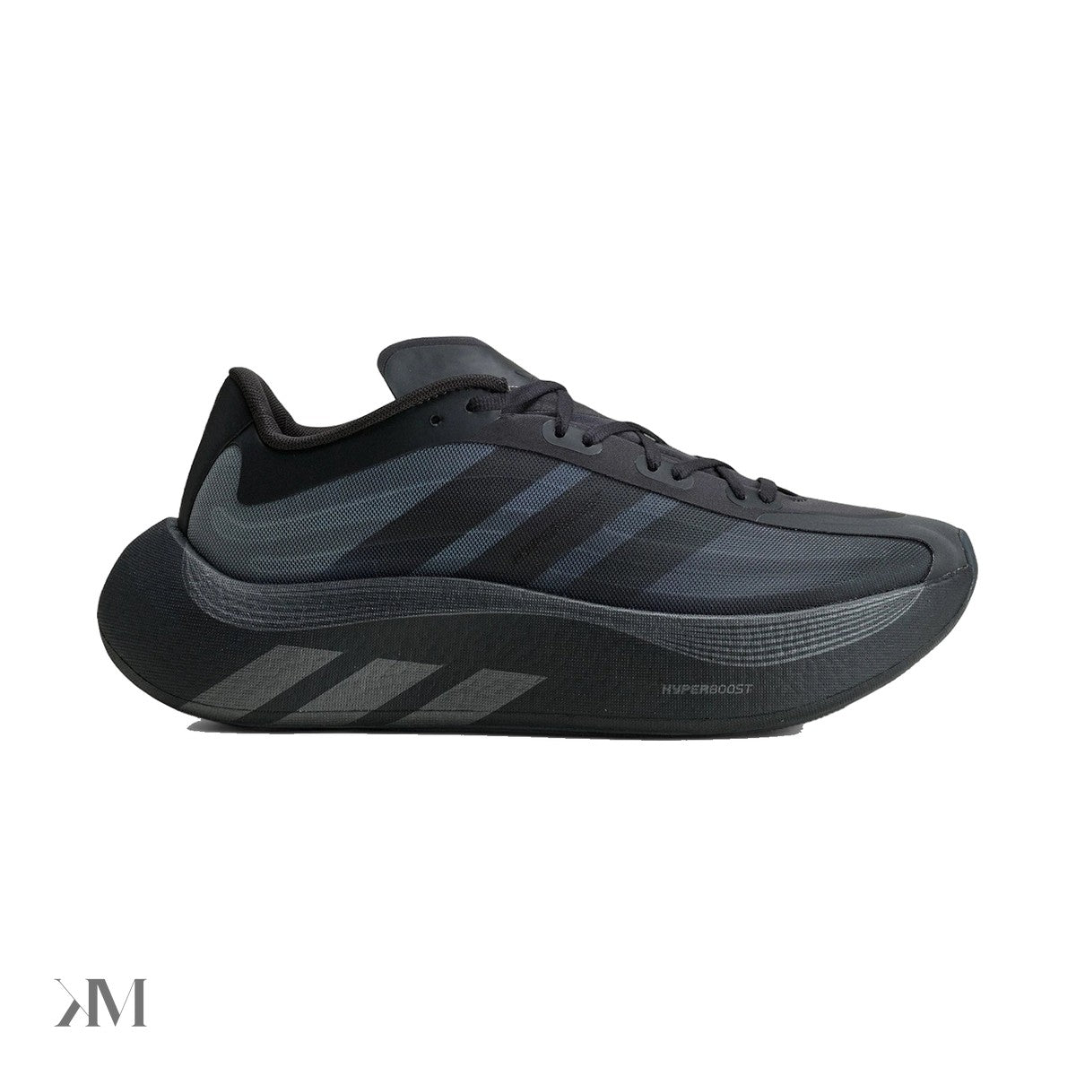Adidas Hyperboost Euphoria LT Core Black Utility Black, side profile