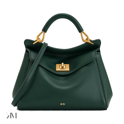 Jw Pei Lucia Classic Top Handbag Dark Green