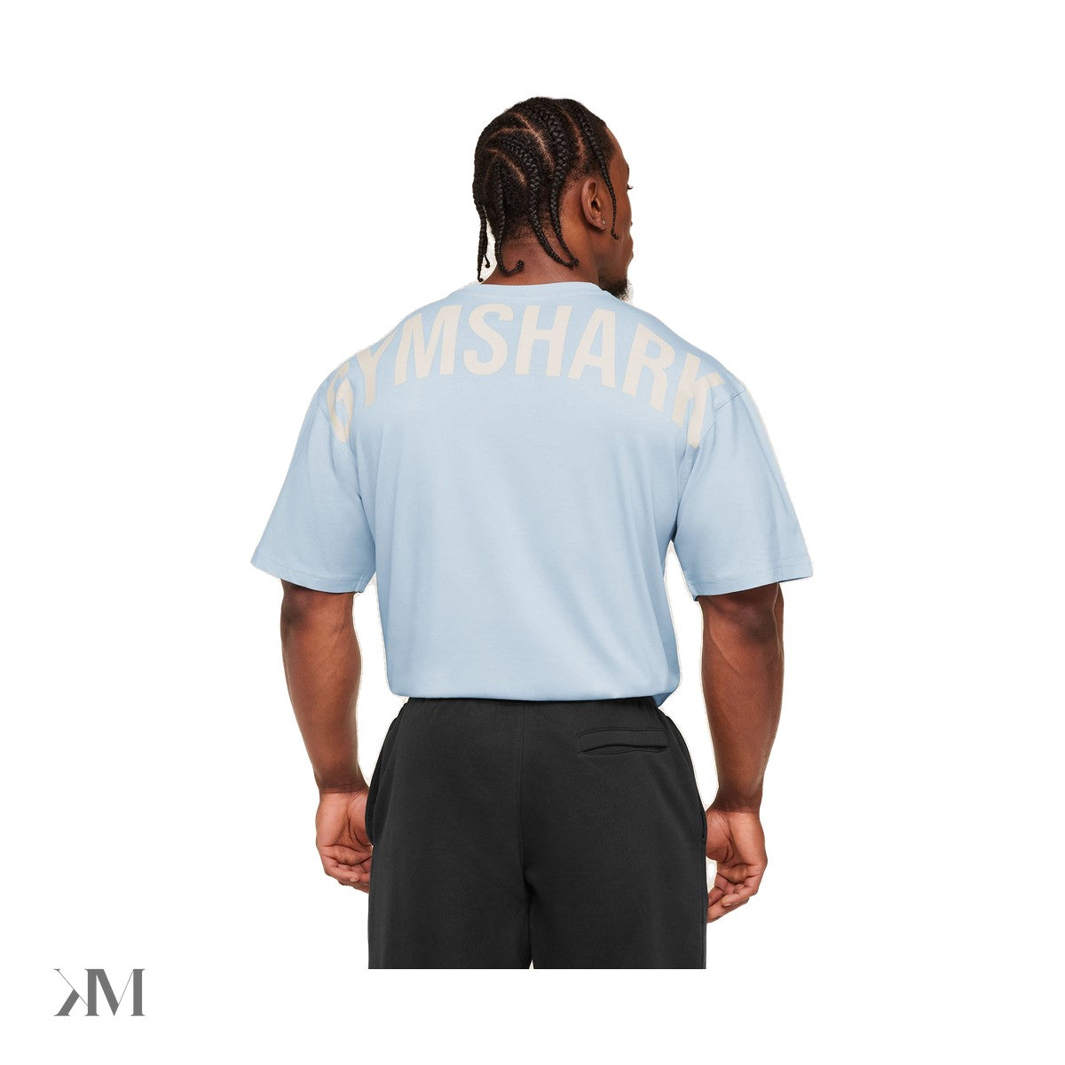 Gymshark Power T-Shirt Chilled Blue