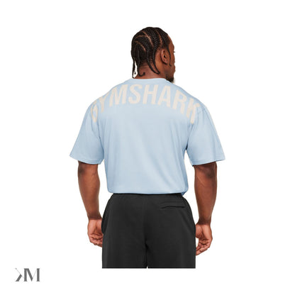 Gymshark Power T-Shirt Chilled Blue