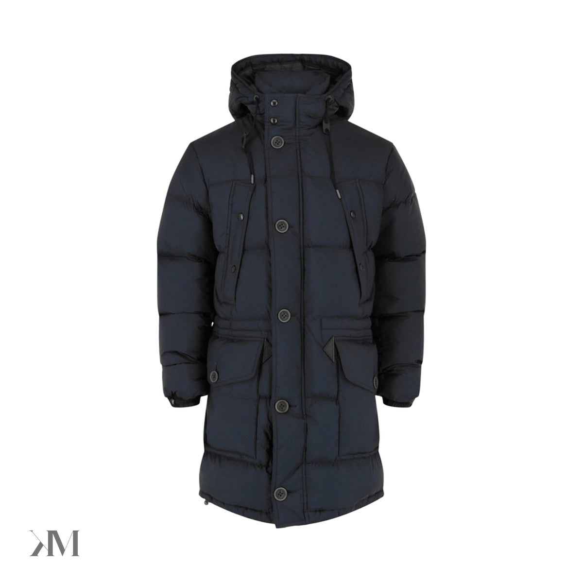 Burberry Quilted Down Jacket Navy