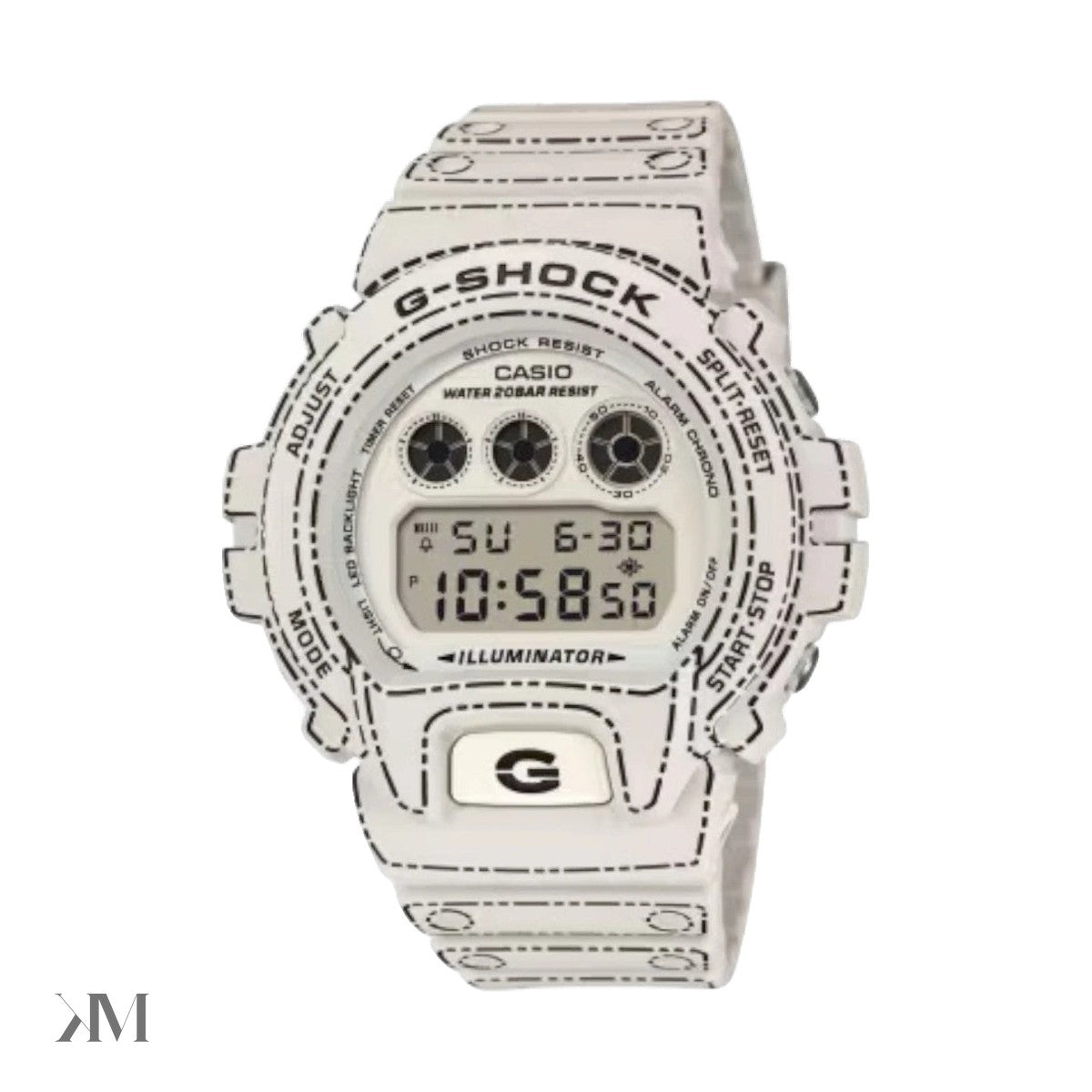 Casio Digital 6900 Series Dw-6900Rgm-5