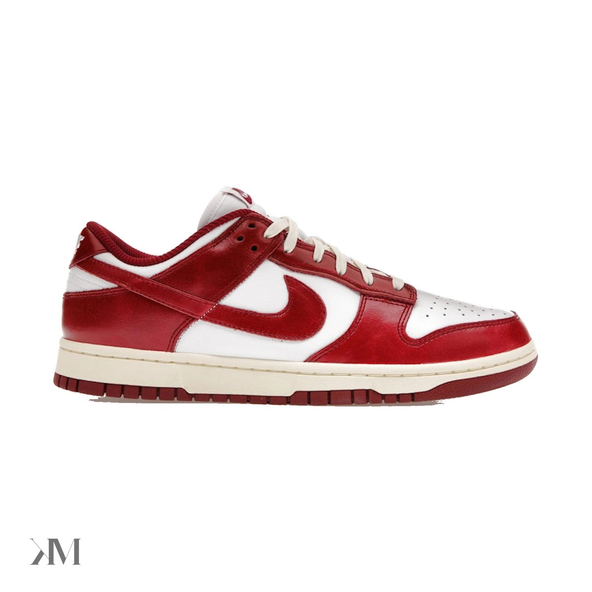 Nike Dunk Low Prm Vintage Team Red Womens