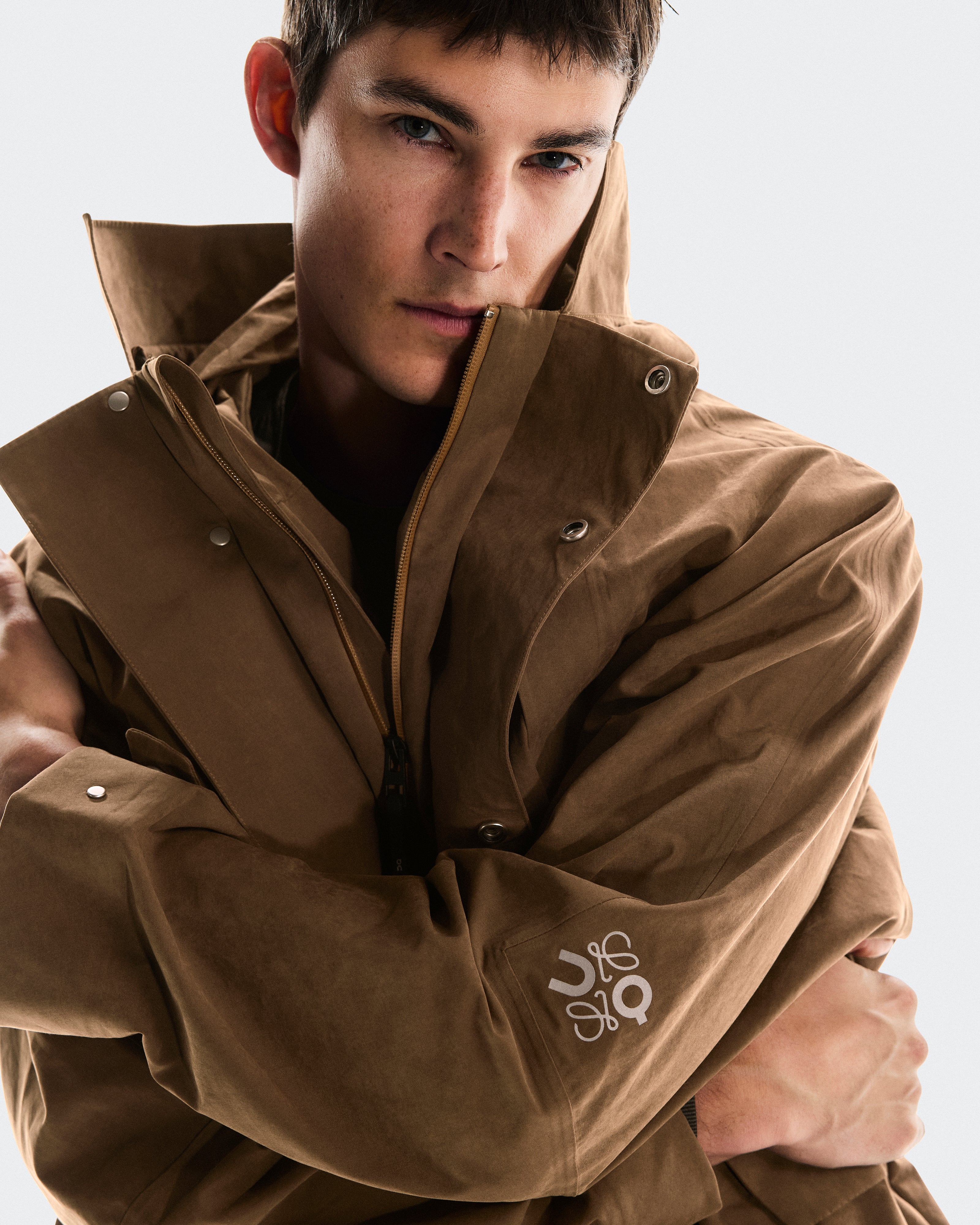 On Short Parka Loewe Toffee