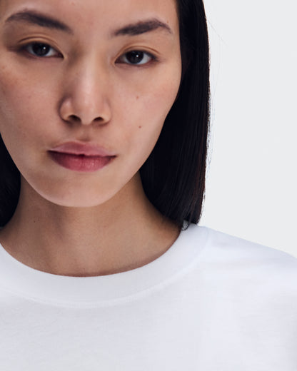 On Club Boxy-T Glow White (Women'S)