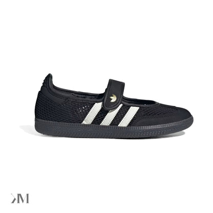 Adidas Samba Jane Core Black Off White Gold Metallic