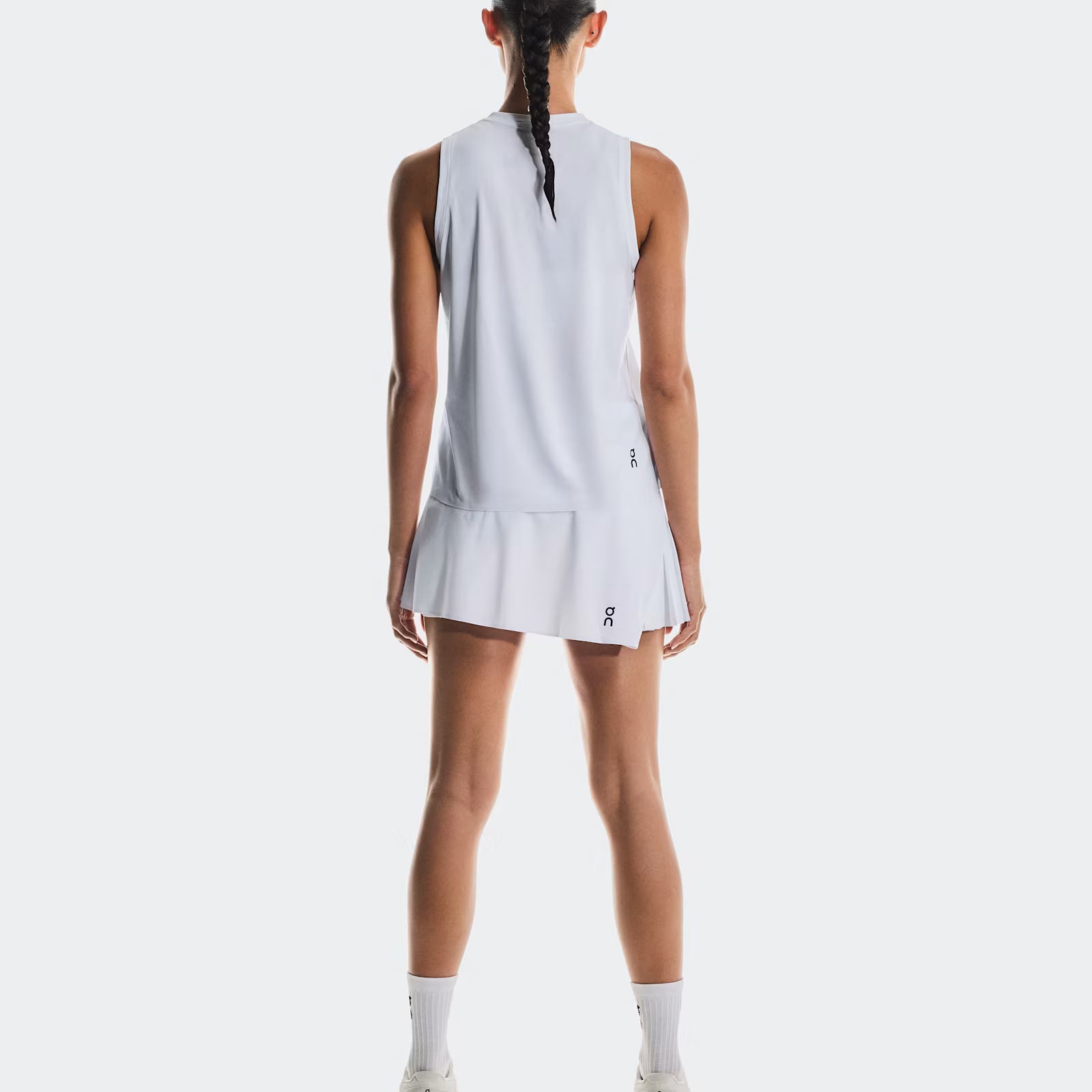On Court Skirt Side Pleat White (Women'S)