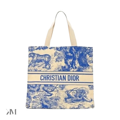 Dior Christian Dior Dioriviera Book Tote Blue GWP