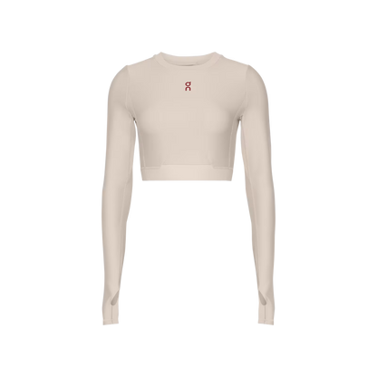 On Train Long Sleeve Crop Year Of The Horse Pearl (Women'S)