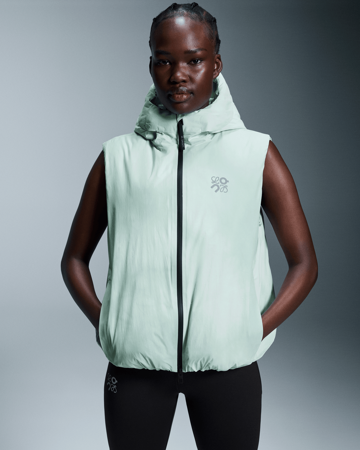 On Puffer Vest Loewe White | Multicolor (Women'S)