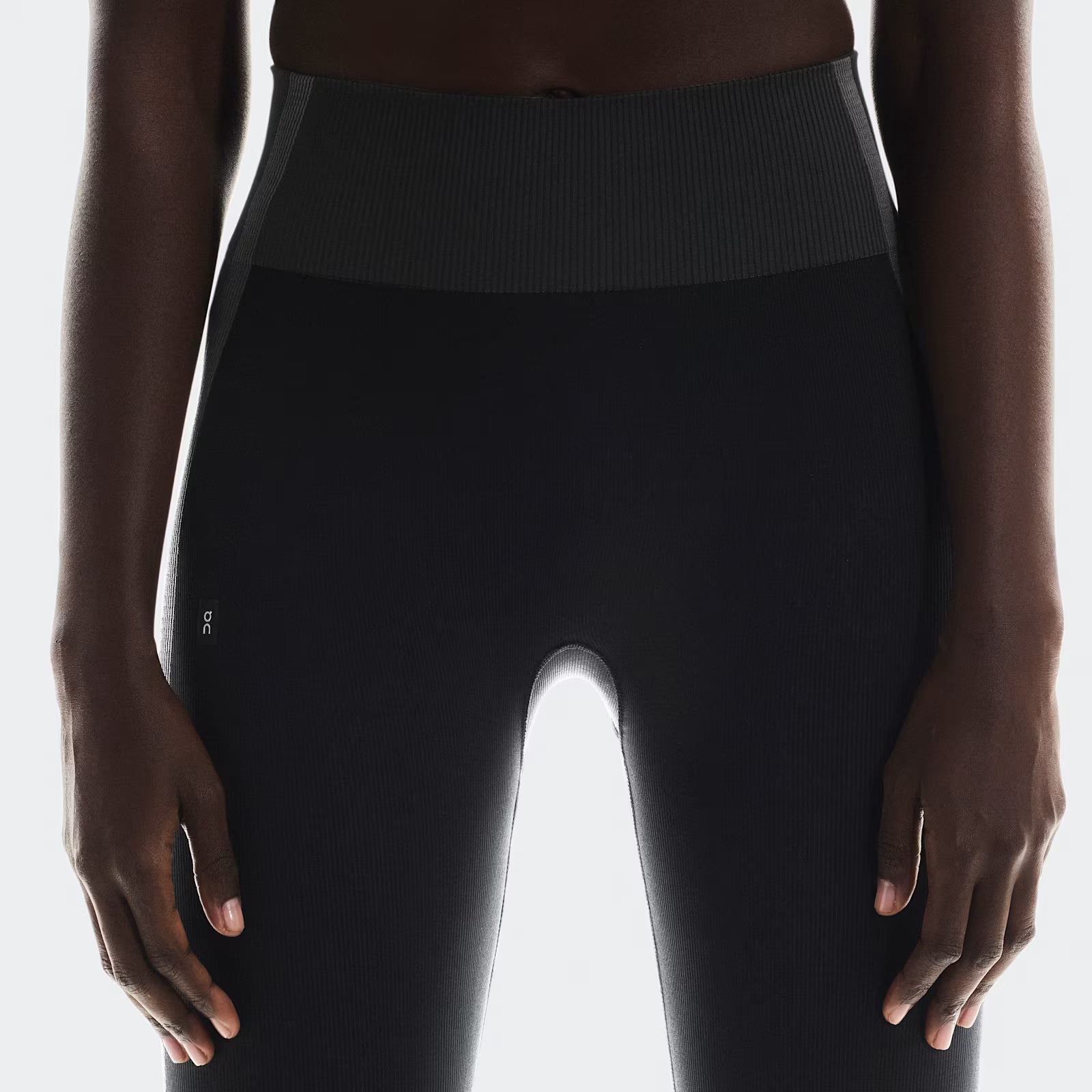 On Studio Knit Tights Black | Eclipse (Women'S)