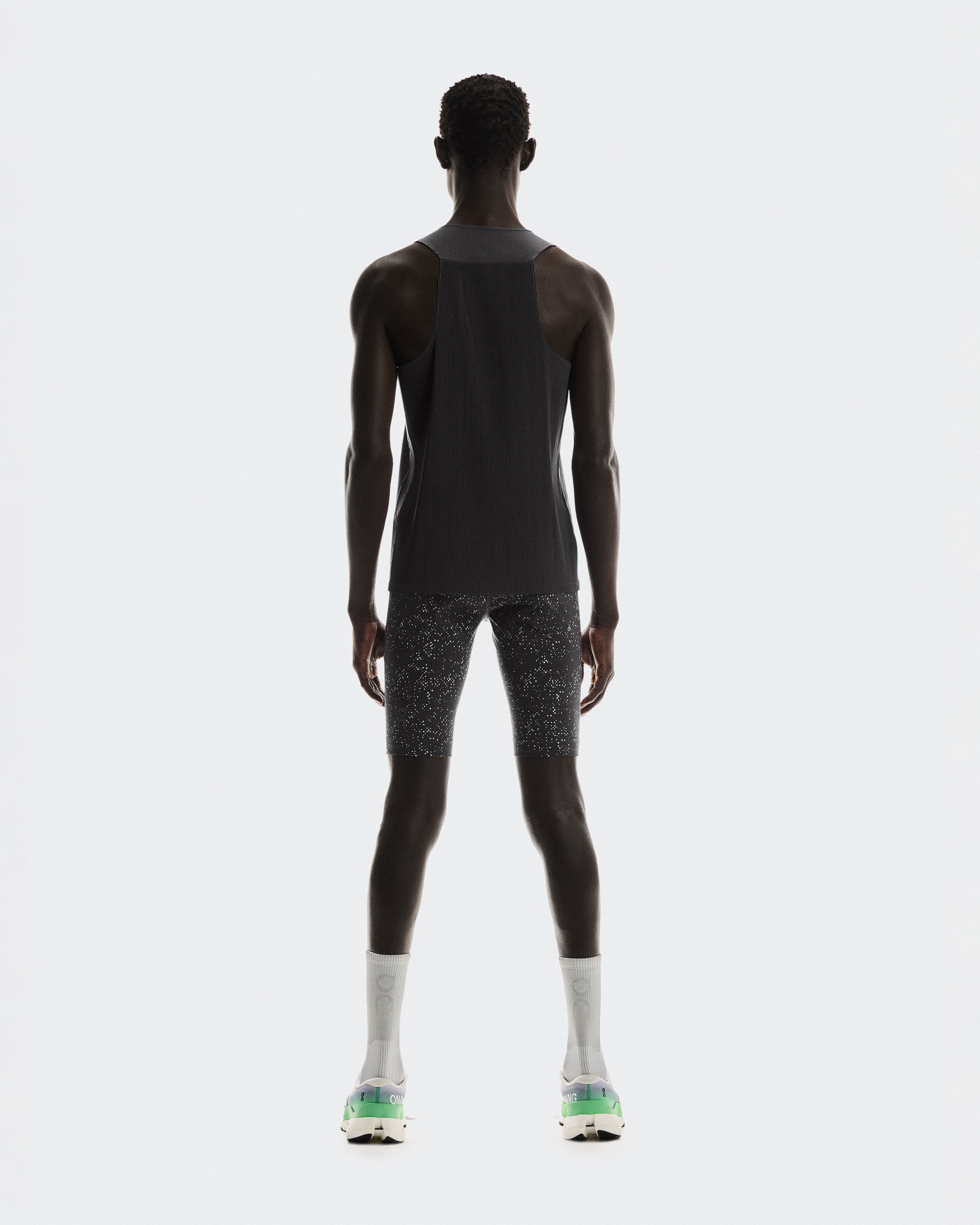 On Race Tights Half Iron | Glacier