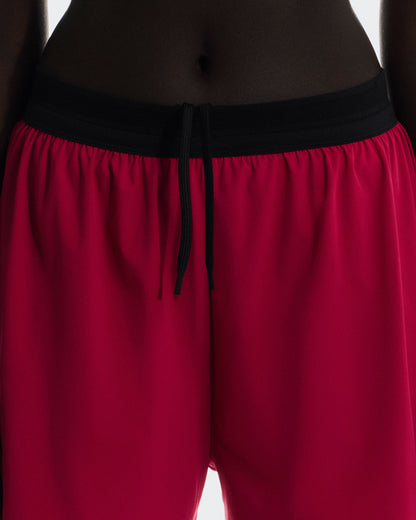 On 3" Performance 2/1 Shorts Grenadine | Black (Women'S)