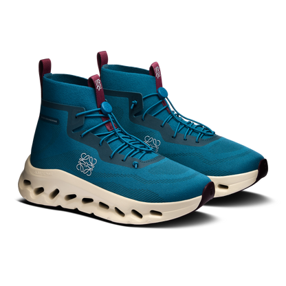 On Cloudtilt Hi Loewe Teal Oatmeal Burgundy (Women'S)