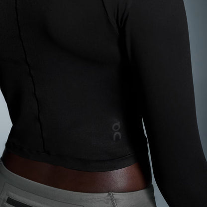 On Studio Long-T Crop Black (Women'S)