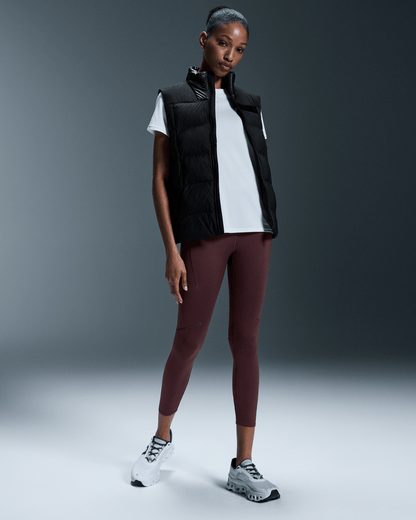 on performance tights 7/8 Mulberry (Women's)