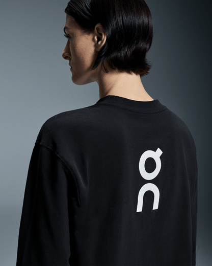 On Club Long-T Black (Women's)