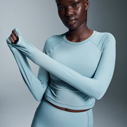 On Movement Long-T Crop Coast (Women'S)