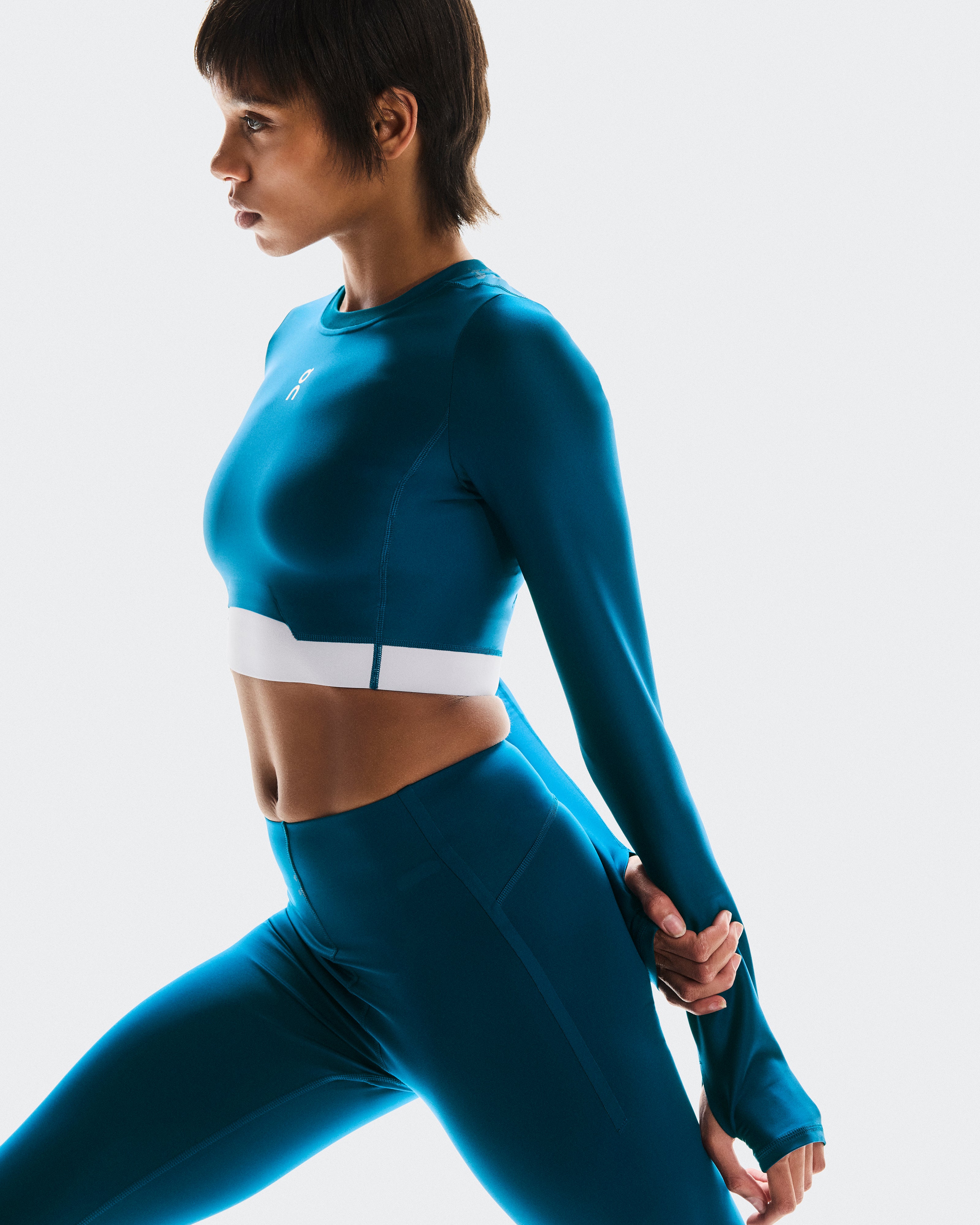 On Train Long Sleeve Crop Tempest (Women'S)
