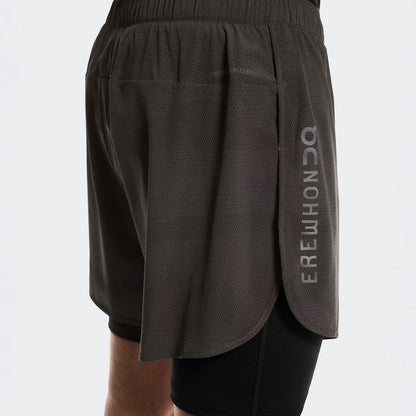 On 2-In-1 Shorts Erewhon Espresso | Black