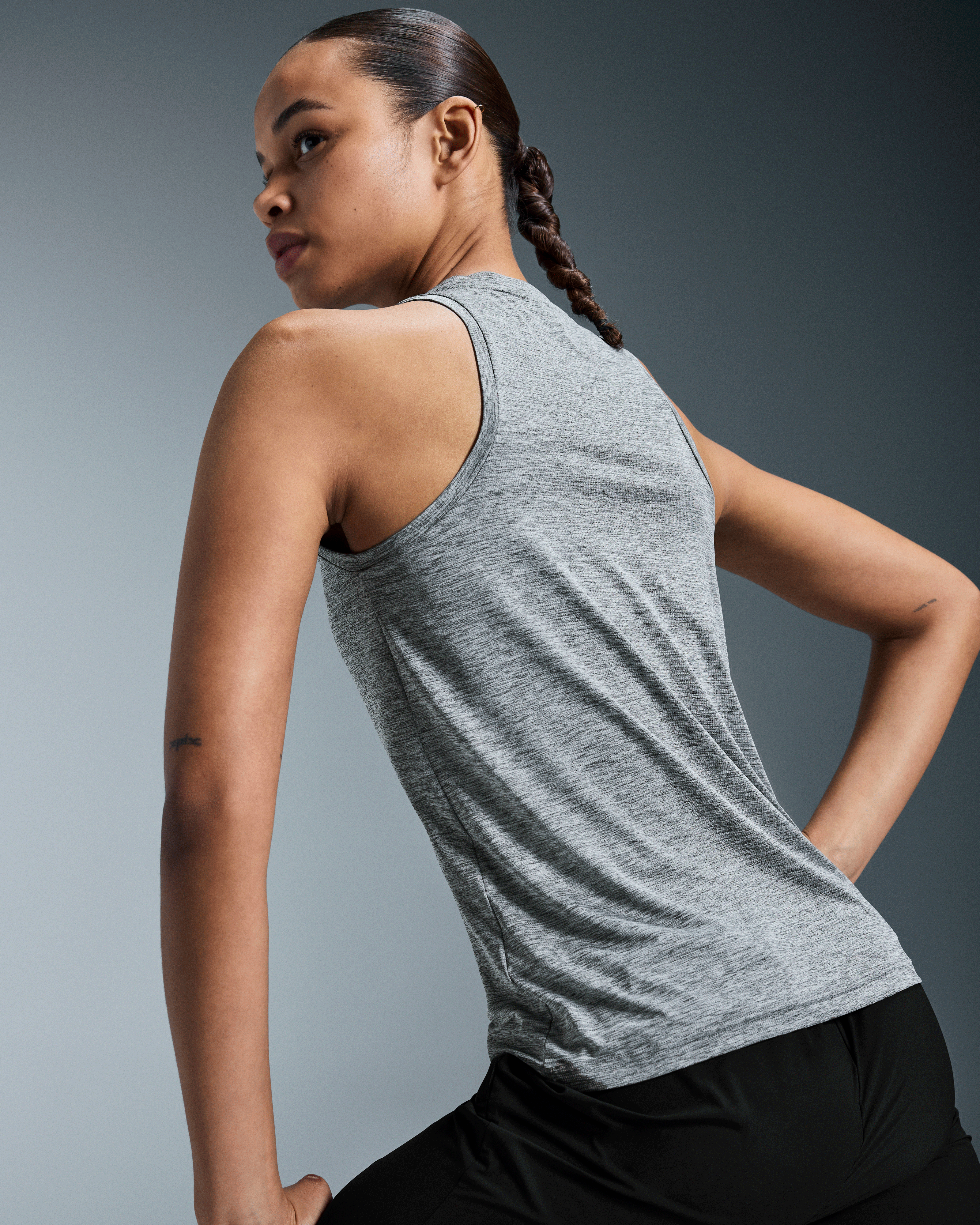 on core tank Heather Gray (Women's)