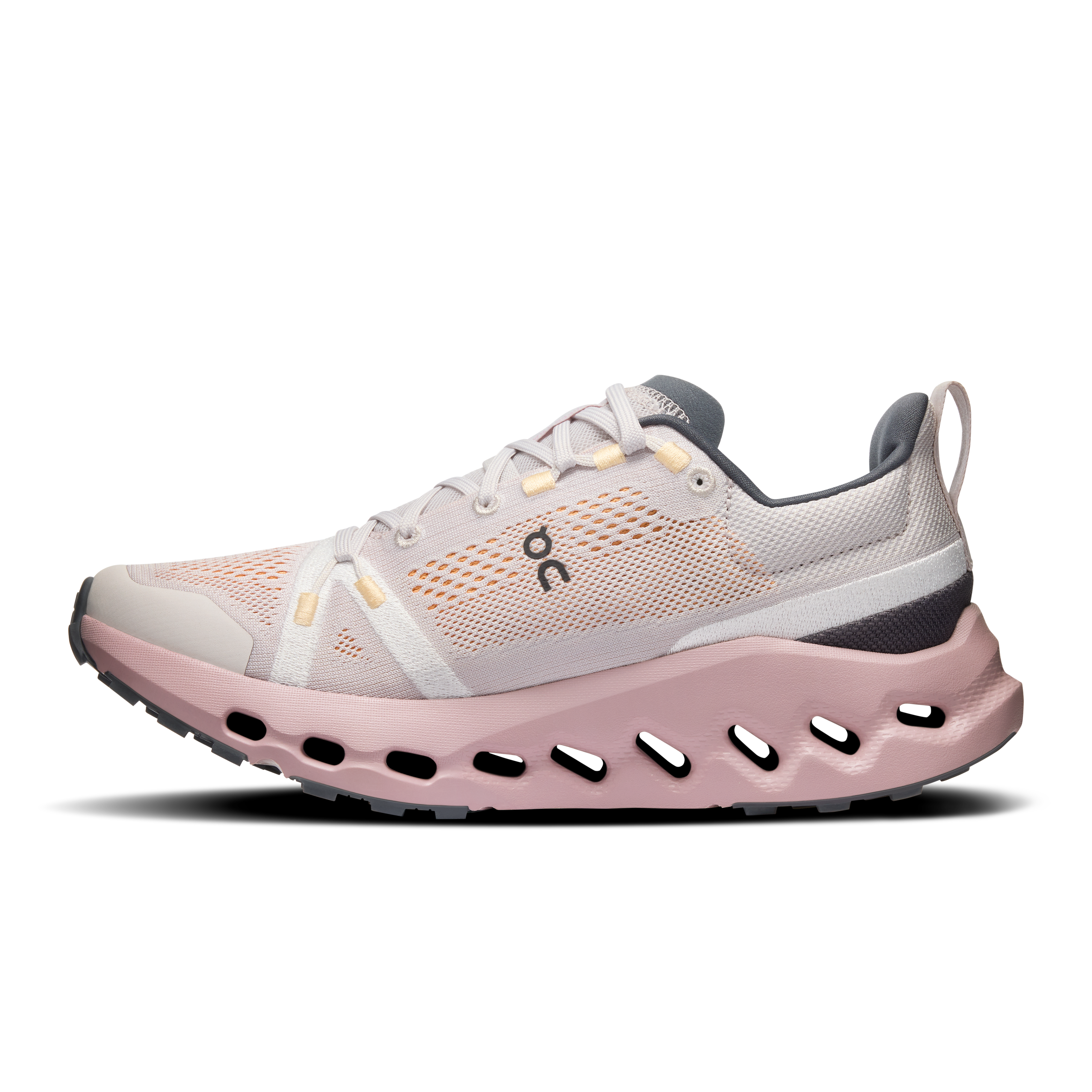on running cloudsurfer trail silver mauve (women's)